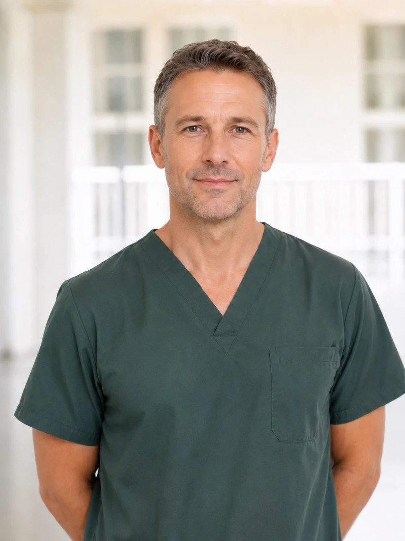 Marco, Kardiotechniker, EECP-Behandlung, Cardio Pulse Berlin